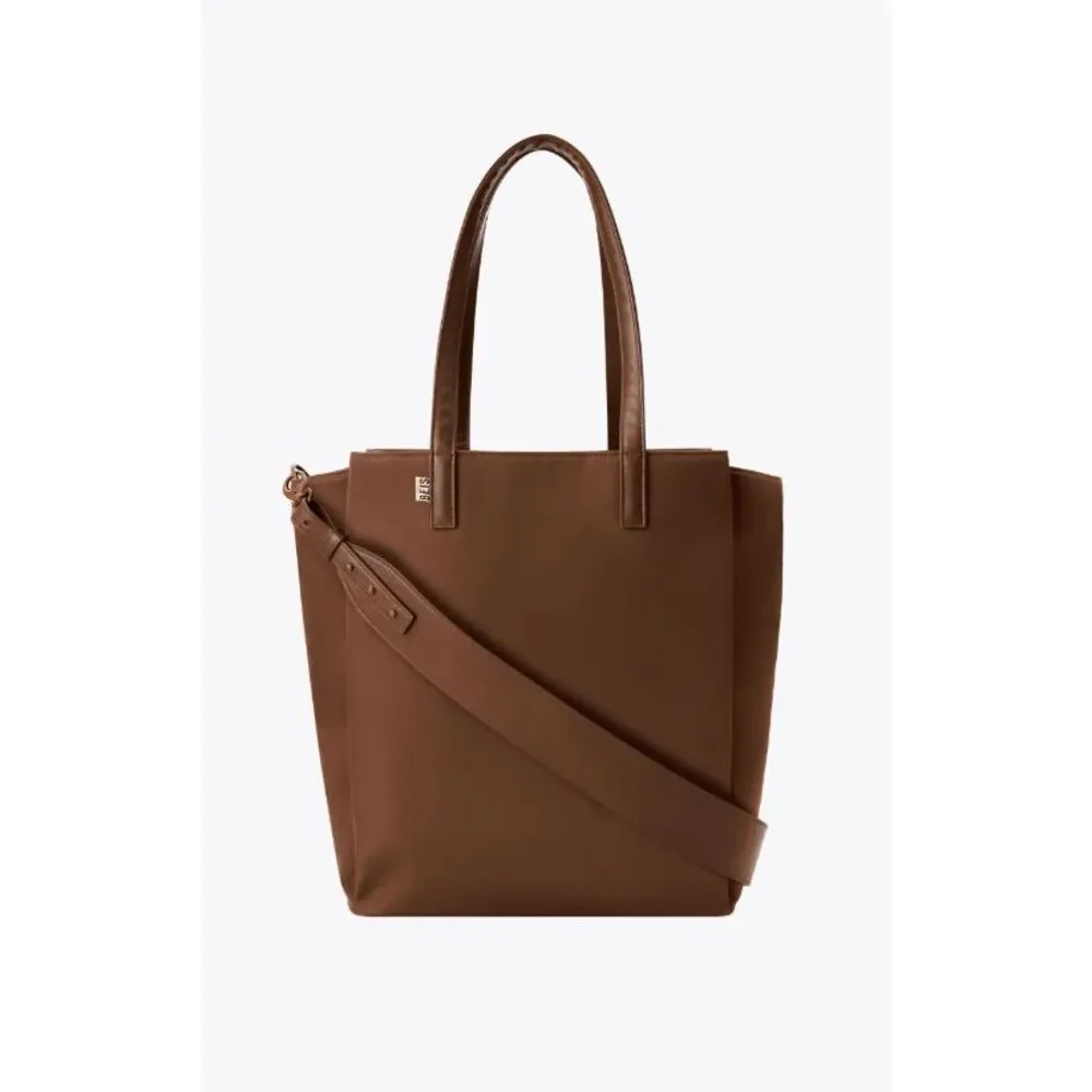 NWT BEIS Commuter Tote in Maple Brown
